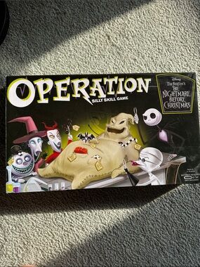 The Nightmare Before Christmas Operation Game - Black Edition